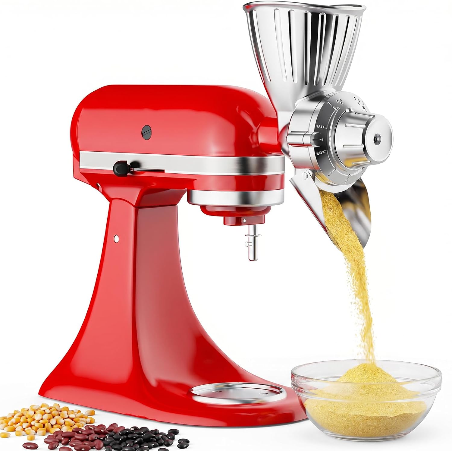 Detalle de HOZODO Grain Mill Attachment, 9-Level