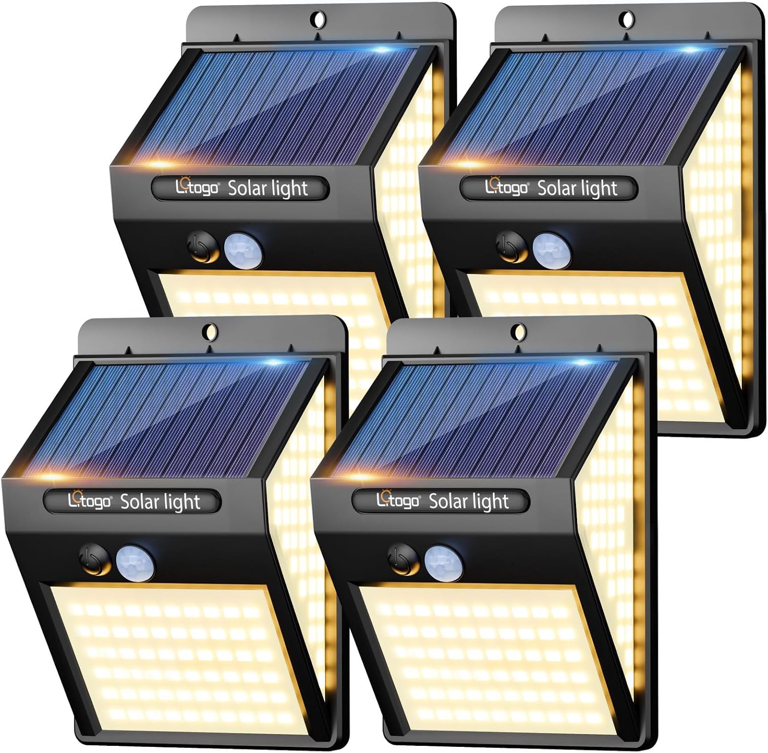 Detalle de 140LED Solar Security Lights 800 lm