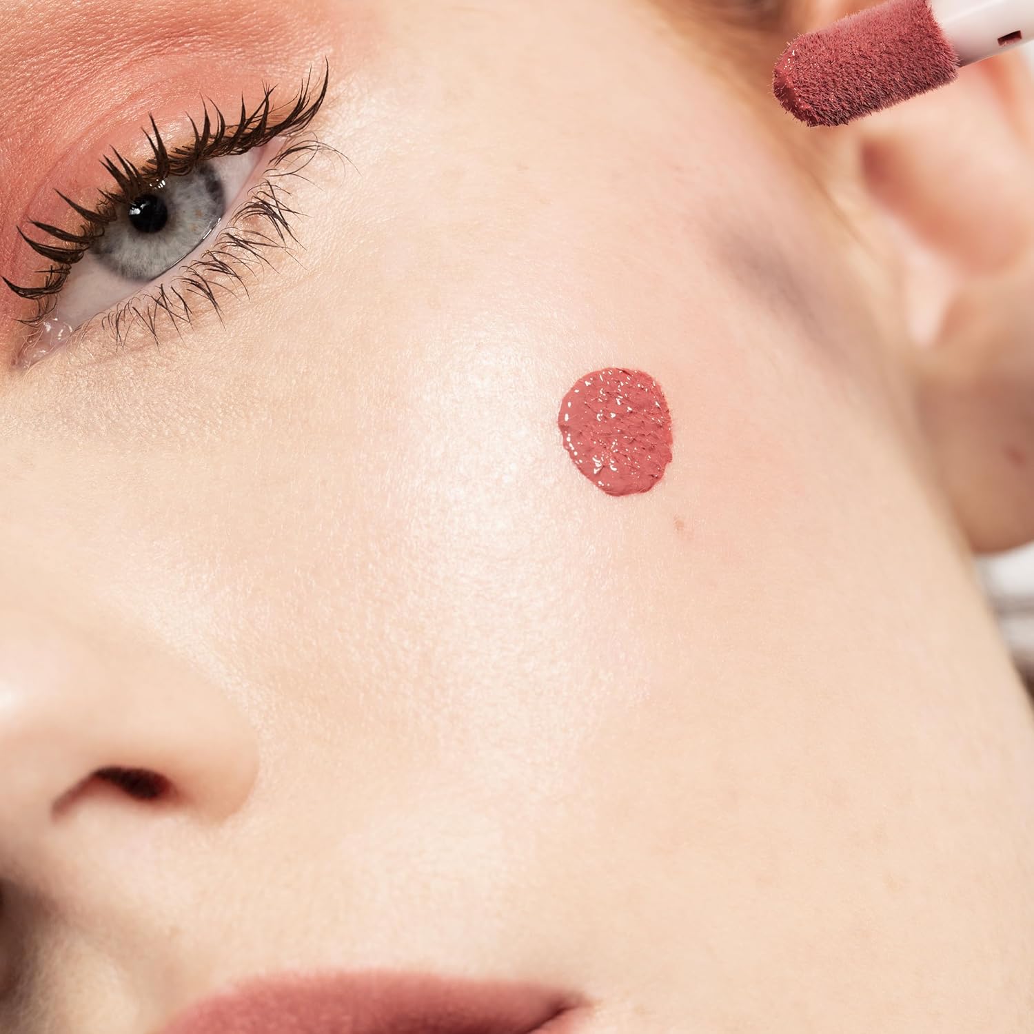 Thumbnail 1 de 3INA MAKEUP The No-Rules Cream 503 – Blush liquido rosa nude (olii botanici) multiuso per viso, occhi e labbra