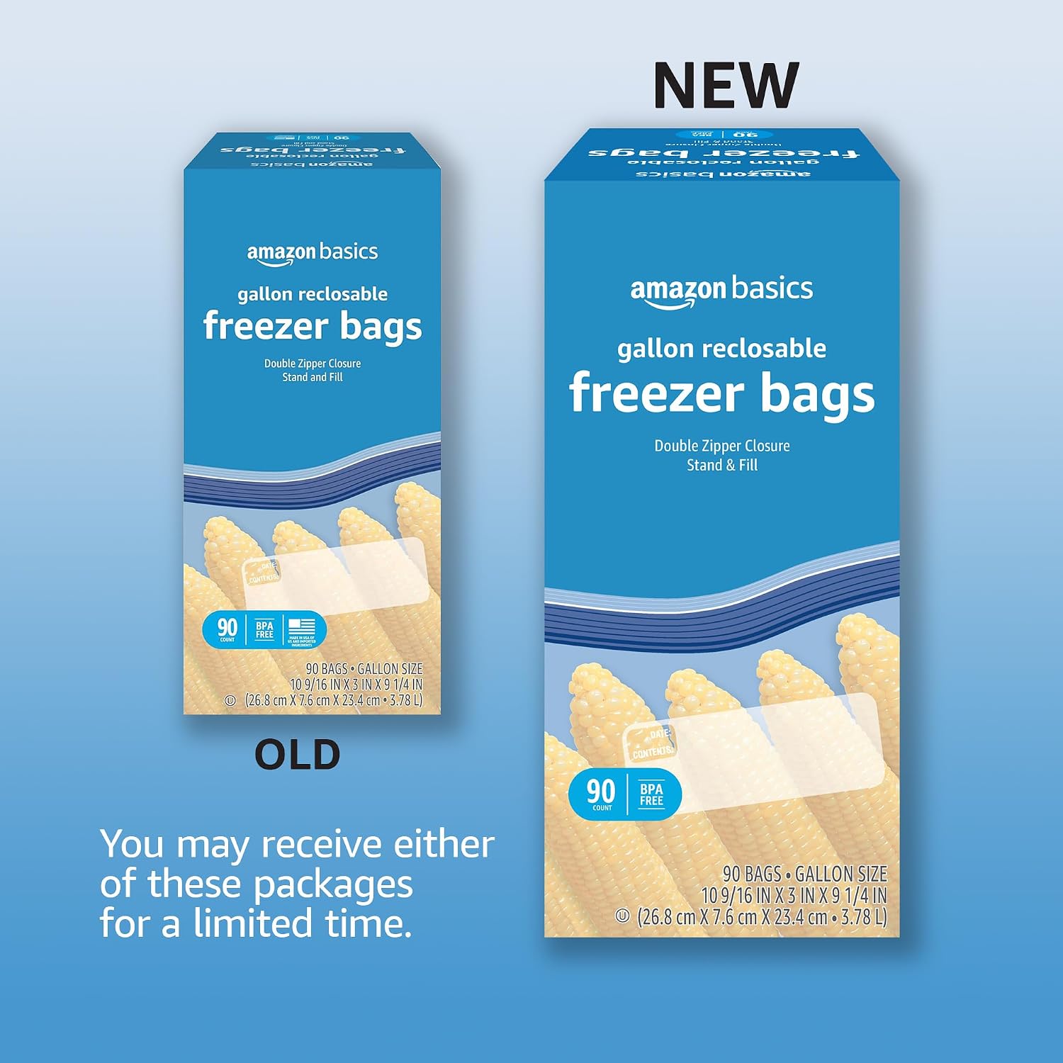 Detalle 2 de Freezer gallon bags 90 count