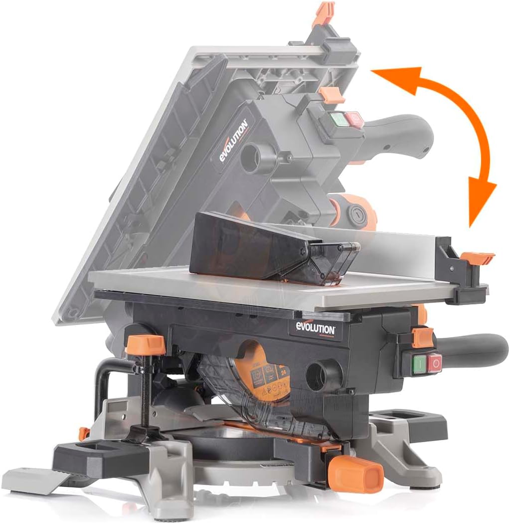 Detalle de Evolution Power Tools R210MTS-G2 Convertible Mitre/Table Saw