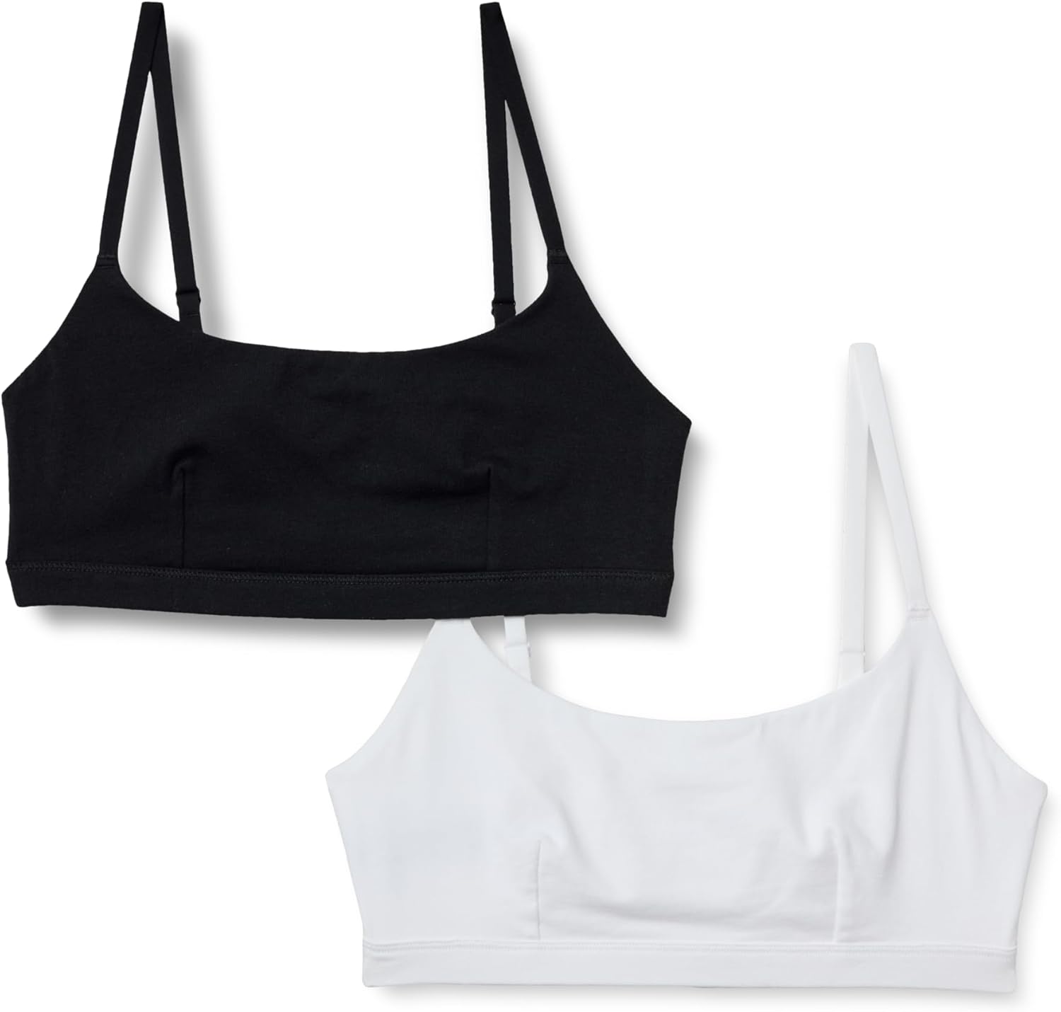 Thumbnail 5 de Amazon Essentials Women’s Cotton Jersey Pull-On Scoop Bralette