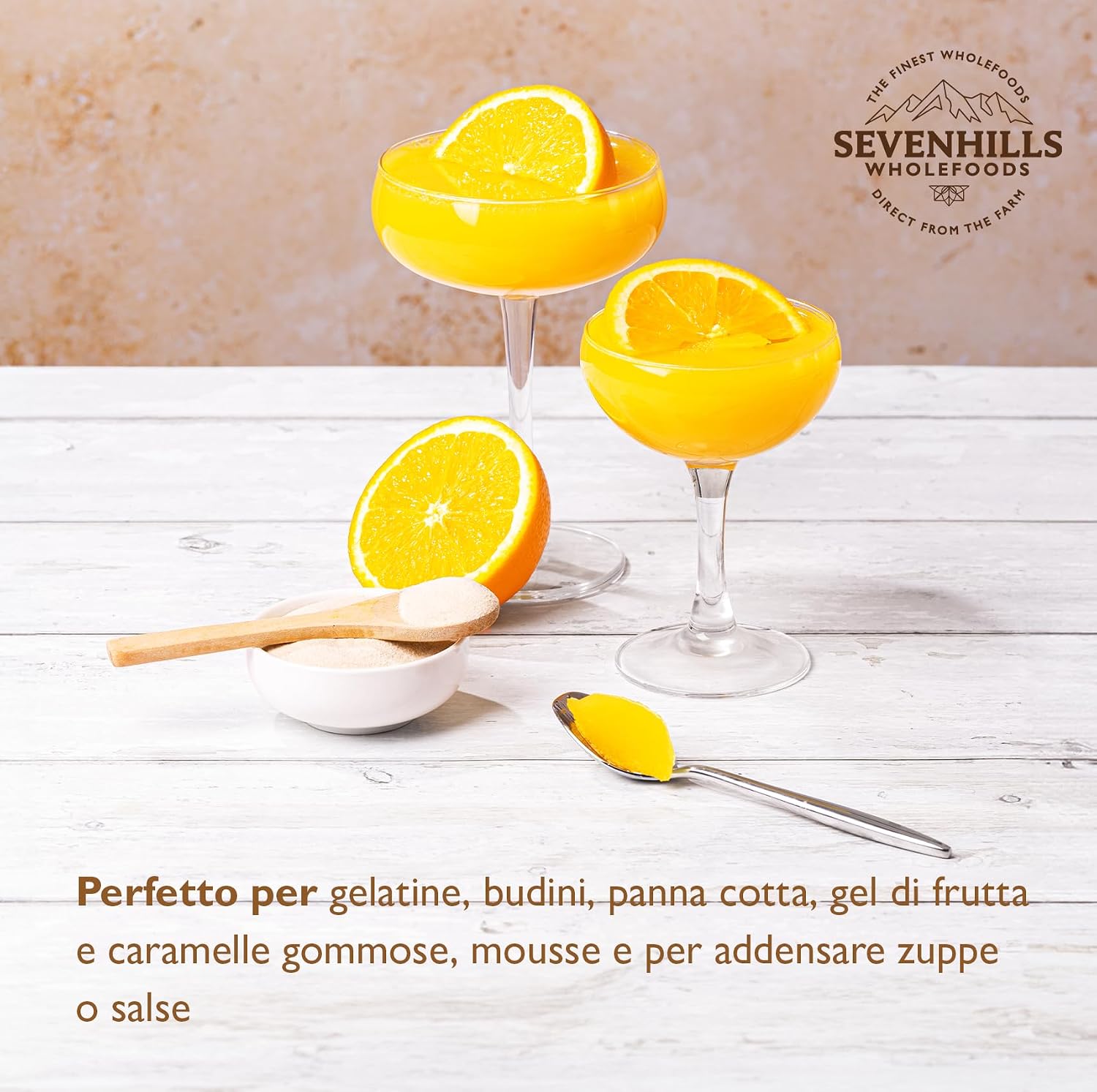 Detalle 2 de Sevenhills Wholefoods Agar Agar 100g 🍮