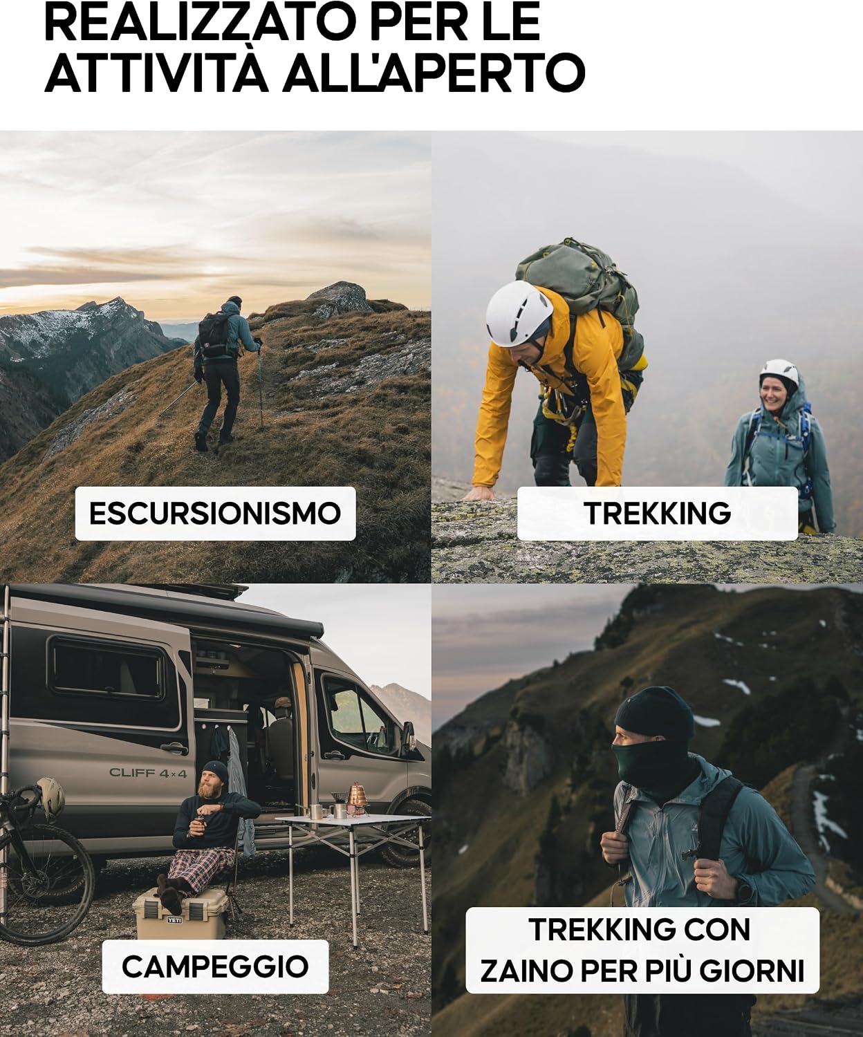 Detalle 2 de DANISH ENDURANCE Calze Trekking Lana Merino 3 paia