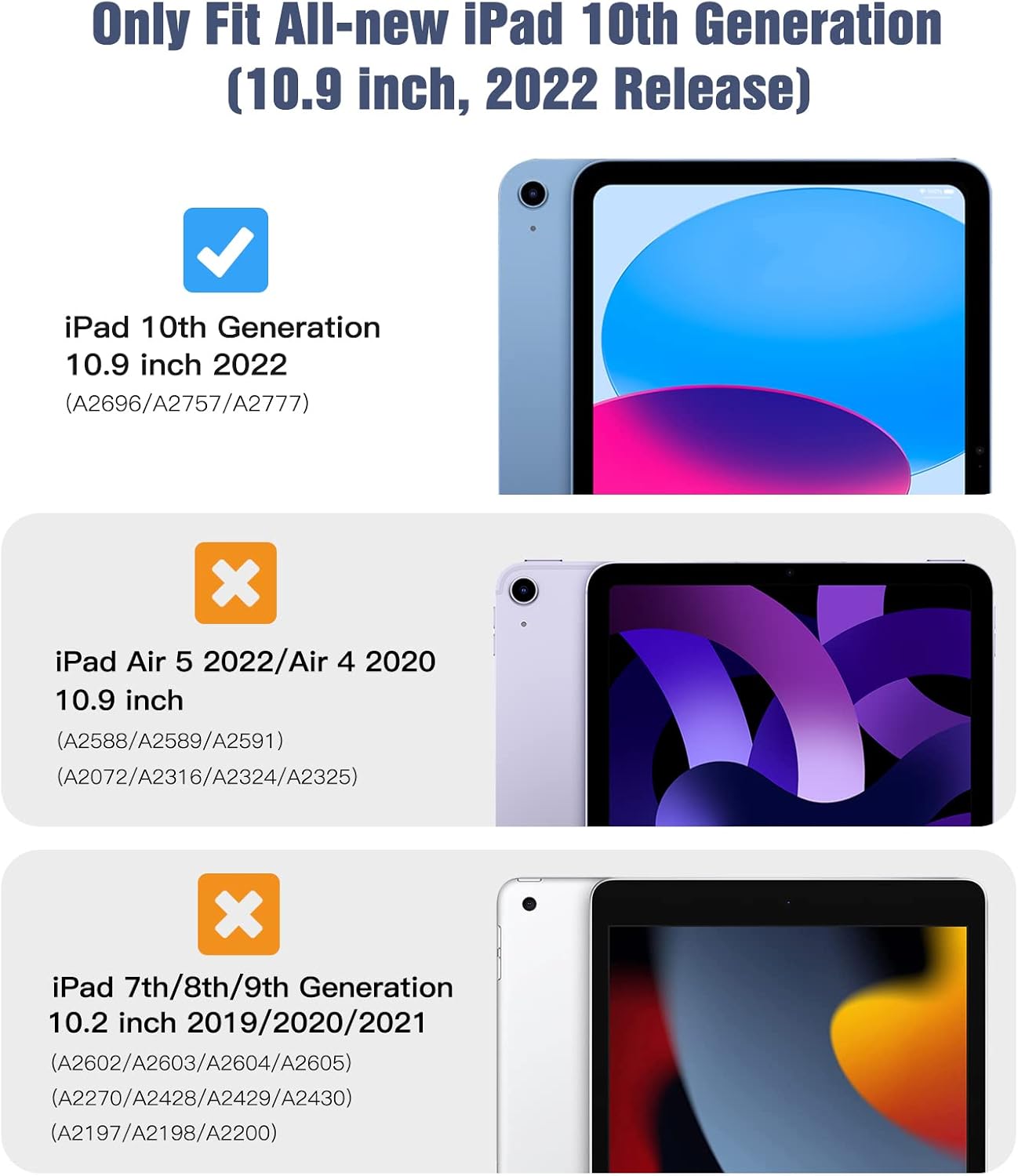 Thumbnail 1 de TiMOVO Case for iPad 11 Inch Slim Stand Cover