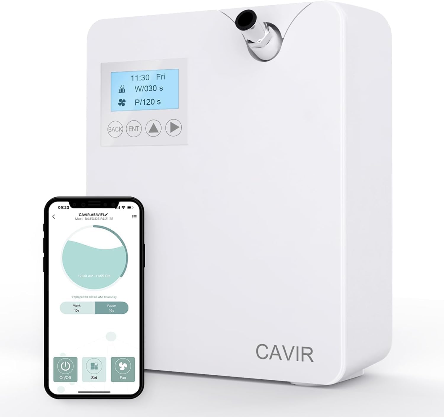 Thumbnail 6 de Cavir Smart Scent Air Machine for Home – Waterless Nebulizing Diffuser (300mL) for Large Spaces