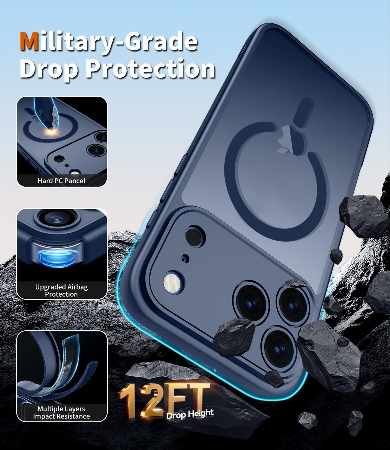 Detalle 1 de BEHGOXF iPhone 17 Pro case