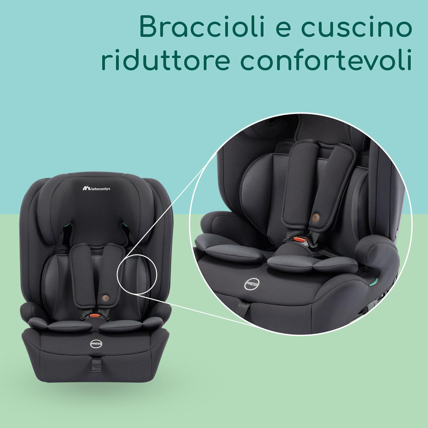 Thumbnail 4 de Bebeconfort EverFix Plus i-Size seggiolino auto 9–36 kg ISOFIX