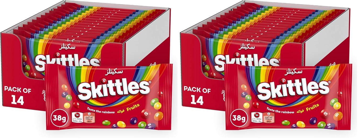 Thumbnail 5 de Skittles Crazy Fruits 532g Großpackung 🍬