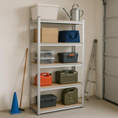 Thumbnail 1 de T-LOVENDO.ES Estantería metálica 180x90x40cm 🧰