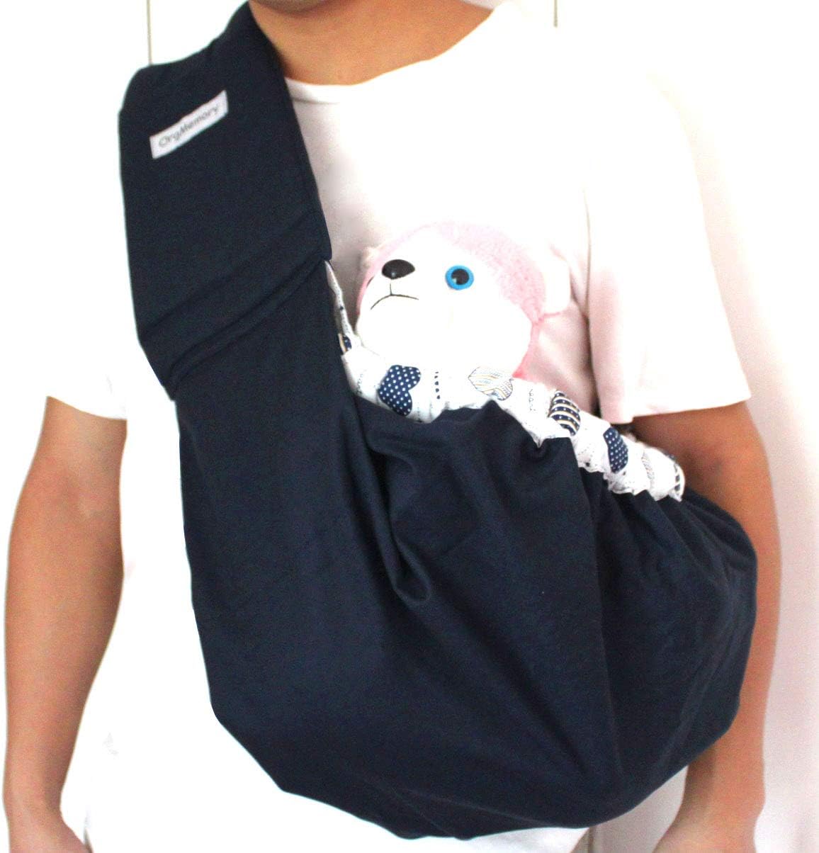 Detalle de Puppy Sling, OrgMemory Adjustable Pet Carrier for Small Dogs and Cats (Heart Shaped)