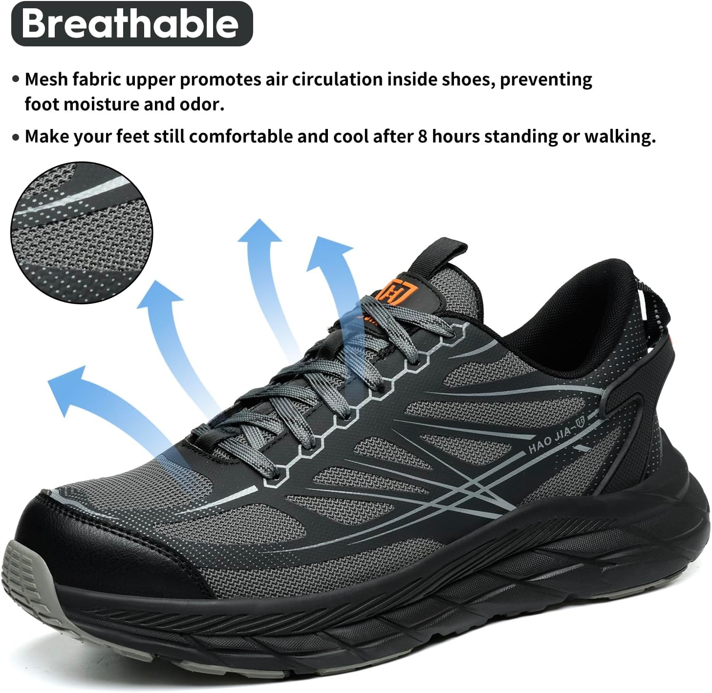 Thumbnail 5 de RUGNOR Safety Trainers: Lightweight Steel Toe Cap Trainers for Work