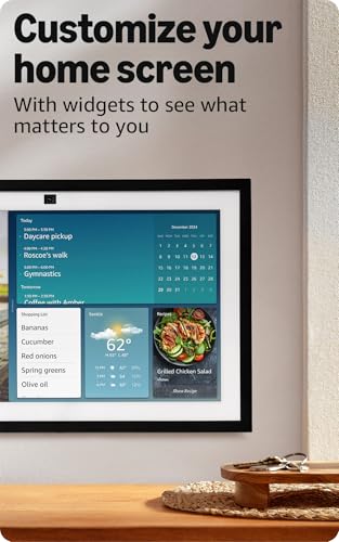 Detalle de Amazon Echo Show 15 (Newest Model) — 15.6" Full HD Kitchen Hub with Fire TV and Alexa+