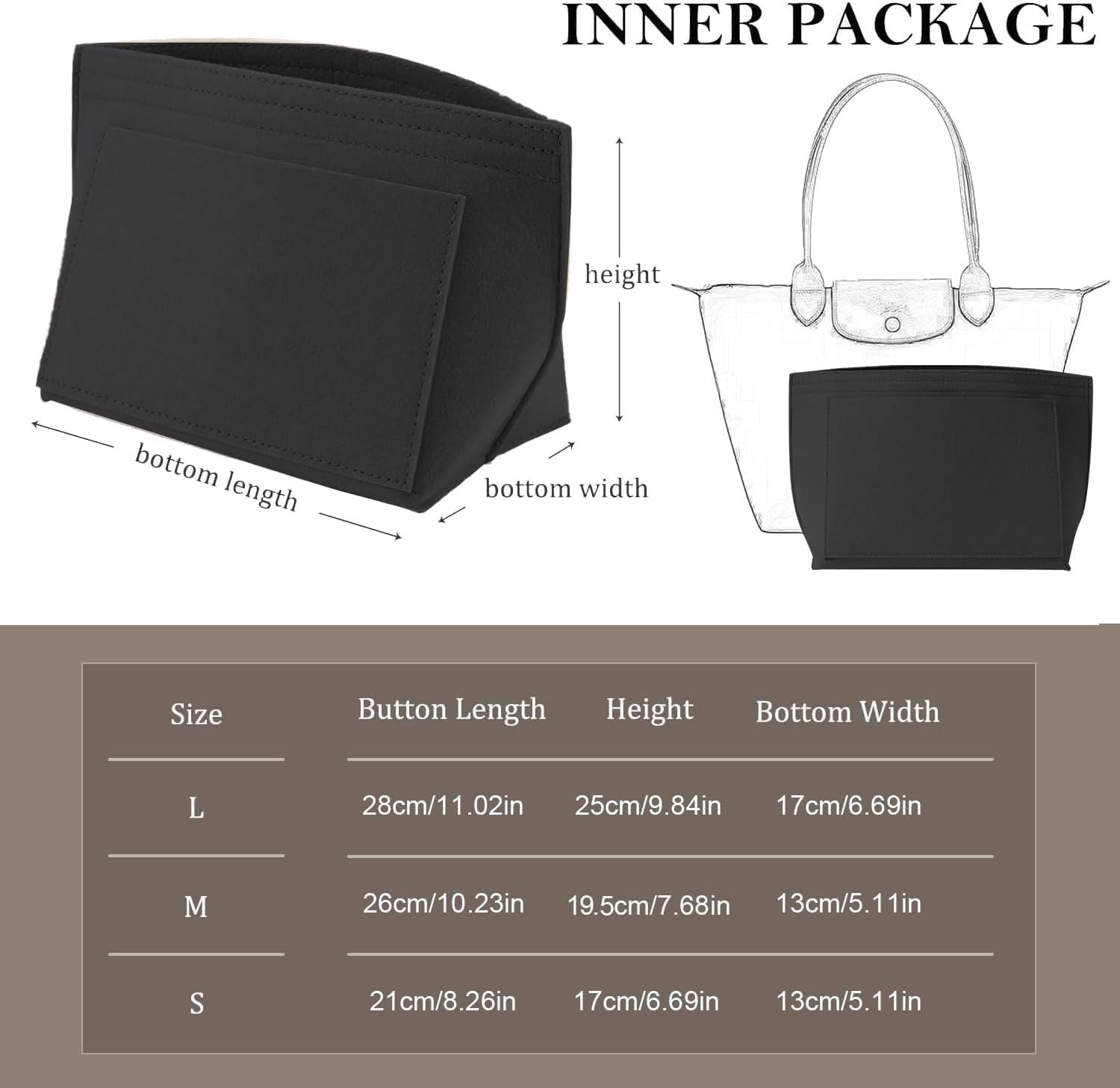 Detalle 2 de Sunshine smile Organizer Longchamp M 26×13×20 cm
