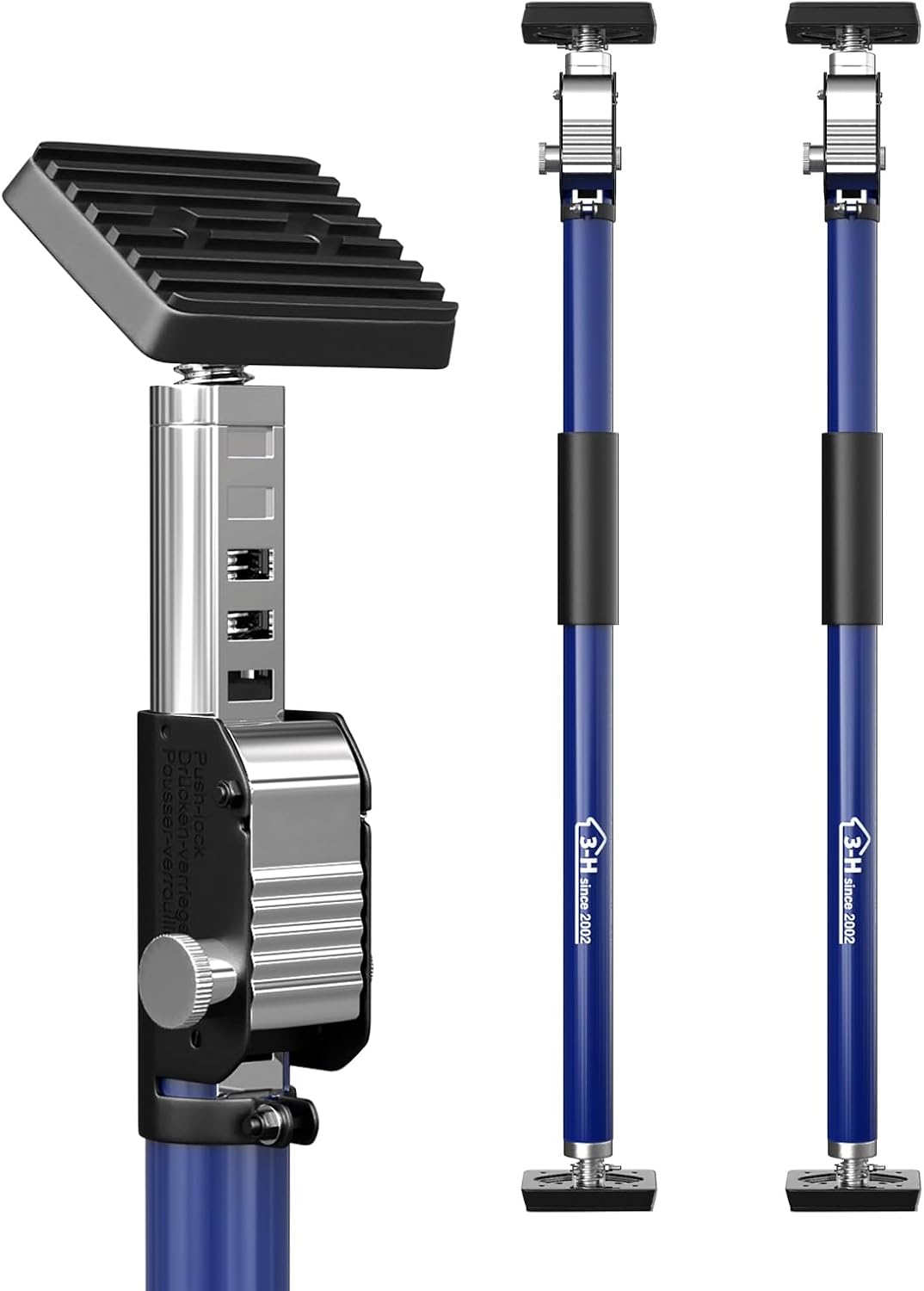 Detalle de 3-H Cabinet Jack, 29.5–52.3 in