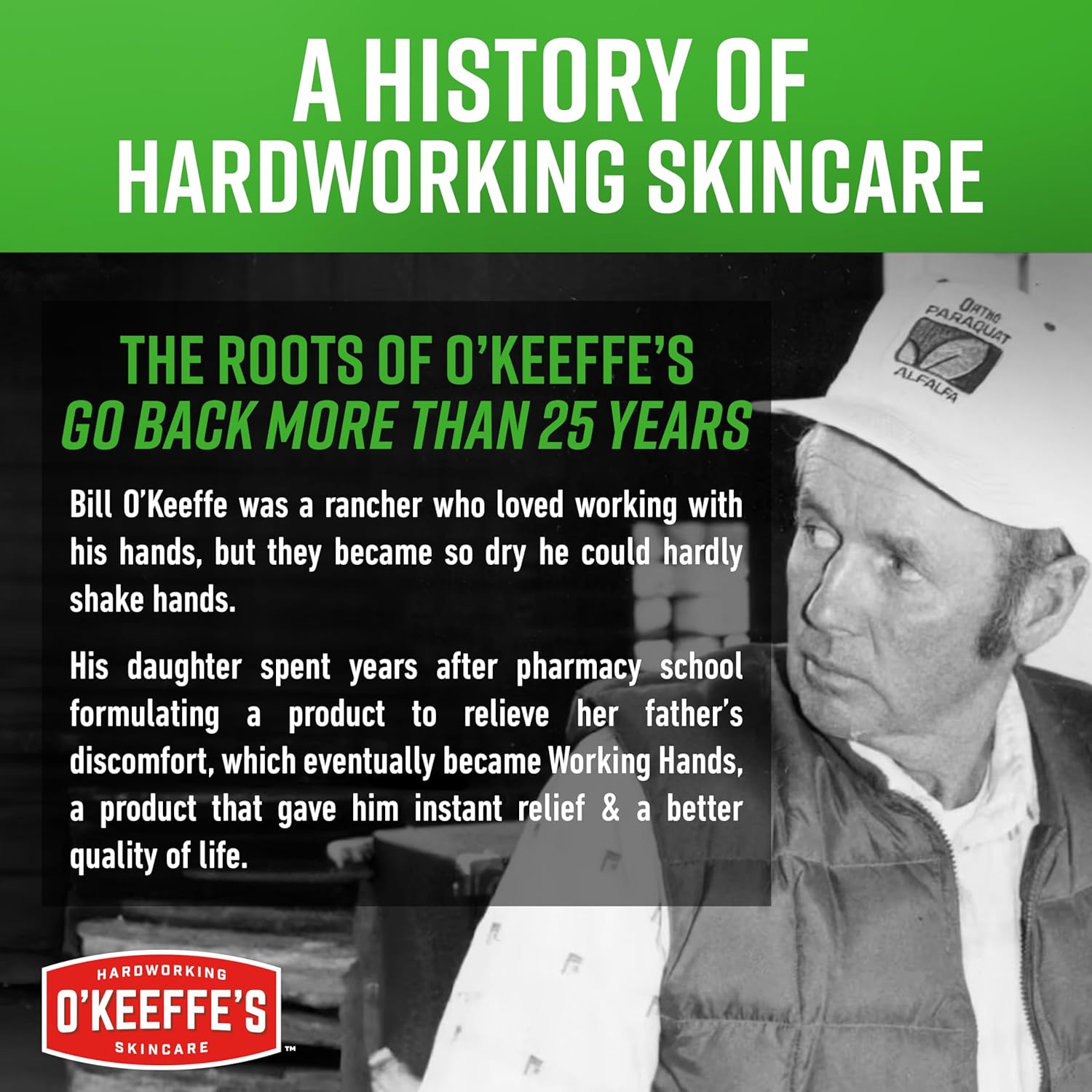 Thumbnail 5 de O'Keeffe’s Giftbox Set: Working Hands Hand Cream, Healthy Feet Foot Cream & Lip Repair Balm (Cherry + Vitamin E Oil)