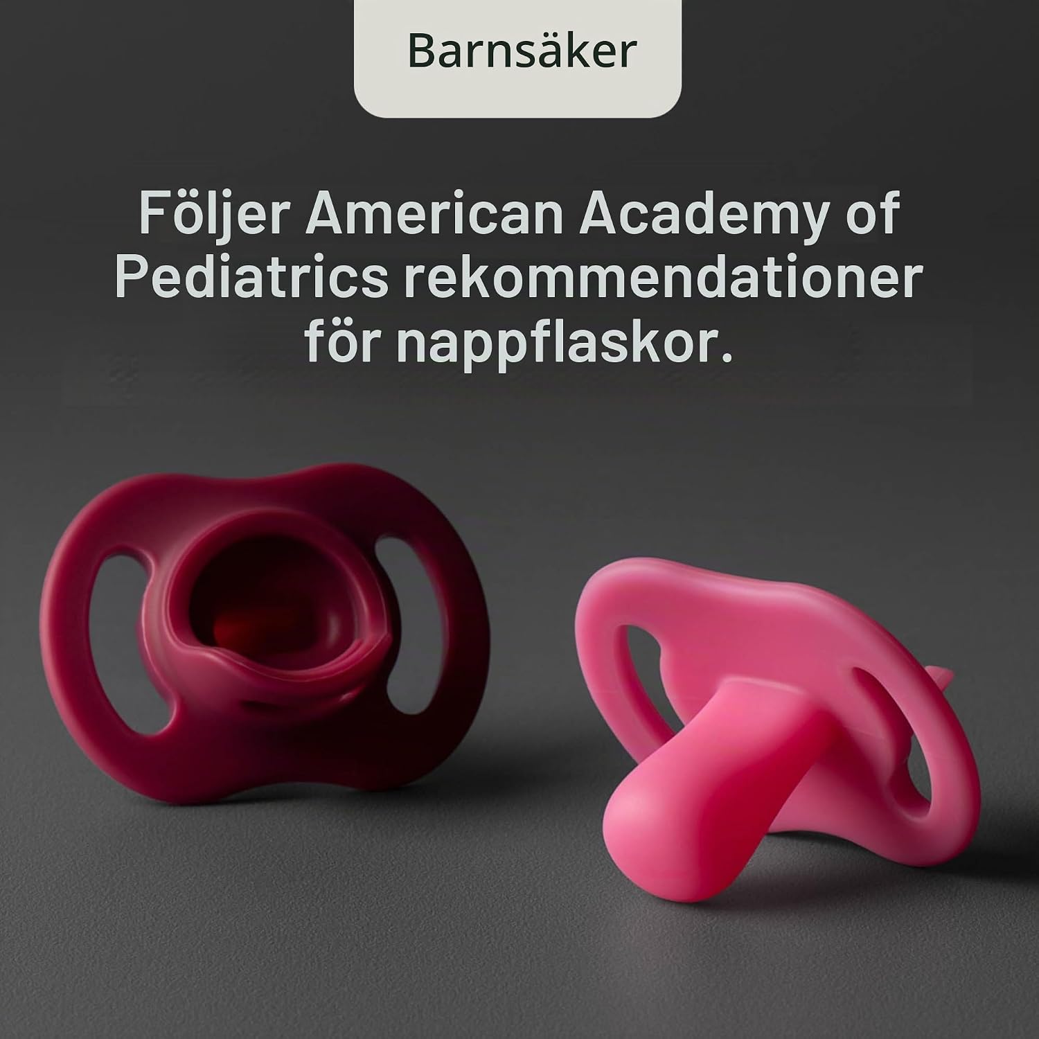 Detalle 1 de Tommee Tippee Ultra-lätt StayPut-napp, 18–36 månader, 4-pack i silikon
