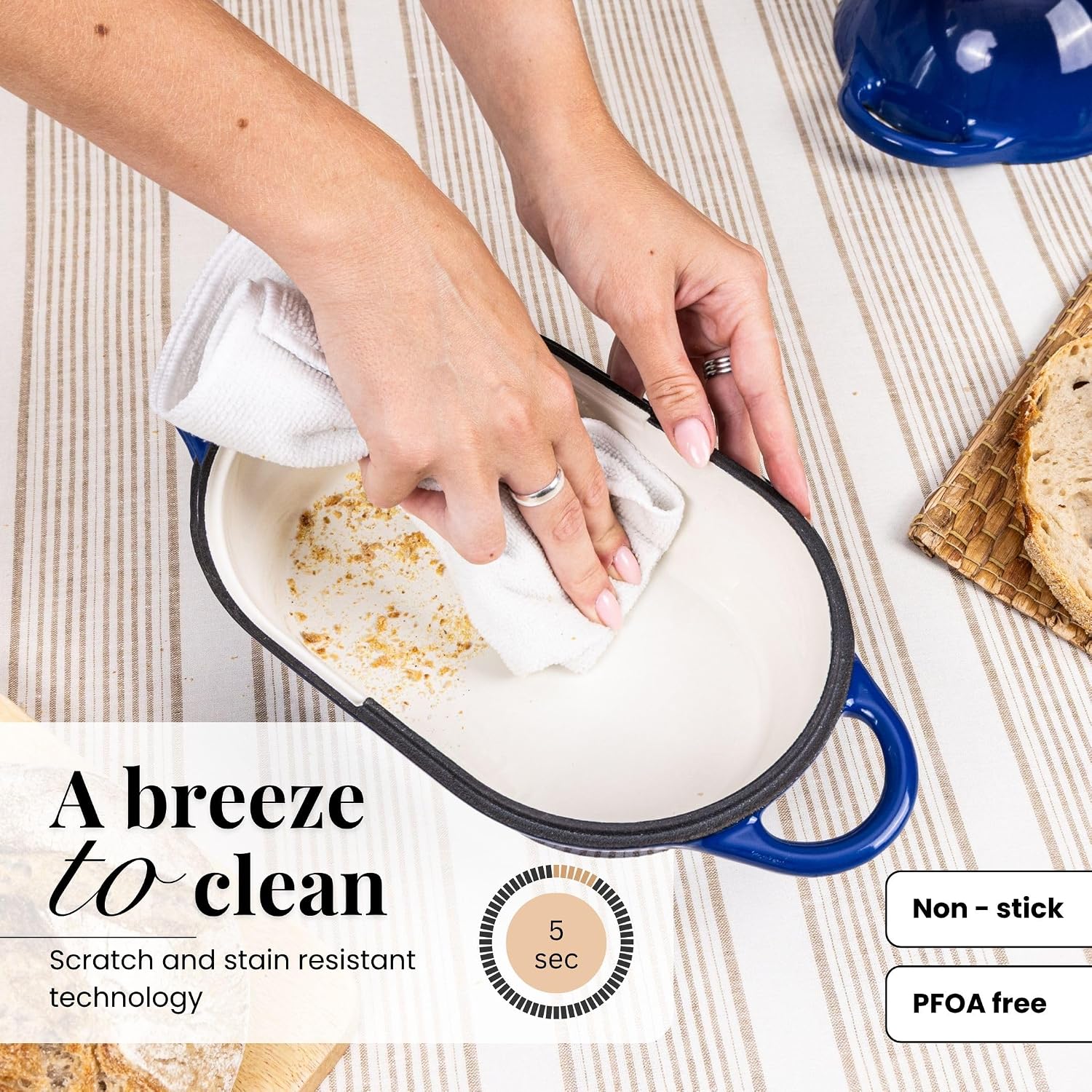 Thumbnail 1 de Nuovva Sourdough Dutch Oven 4 qt loaf pot