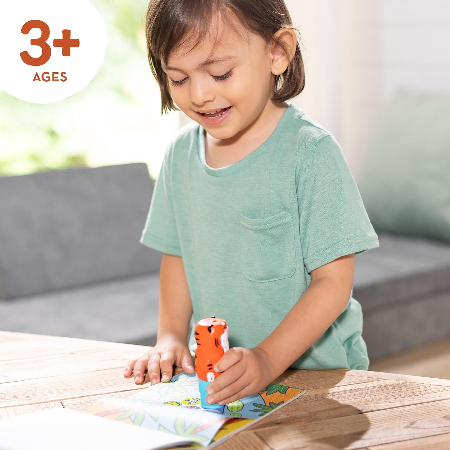 Thumbnail 2 de Melissa & Doug Sticker WOW! Tiger pad