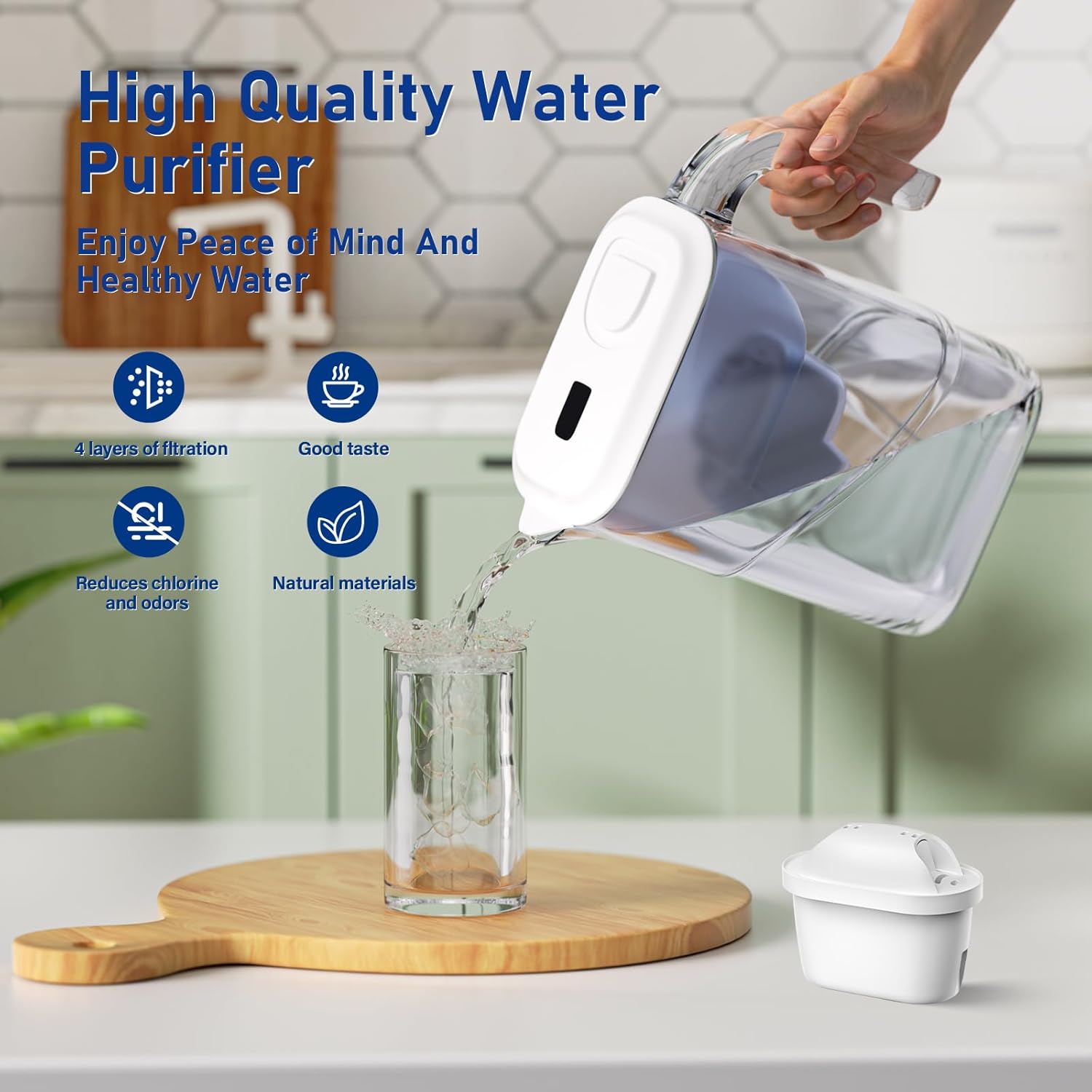 Thumbnail 1 de WaterJingYi Maxtra Pro compatible 12-pack water filters 💧