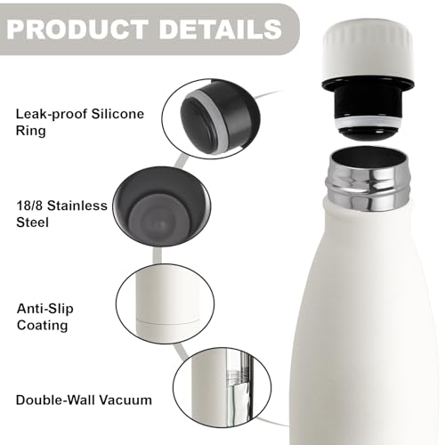 Thumbnail 1 de Botella Acero Inoxidable 500 ml — mantiene 24 h frío