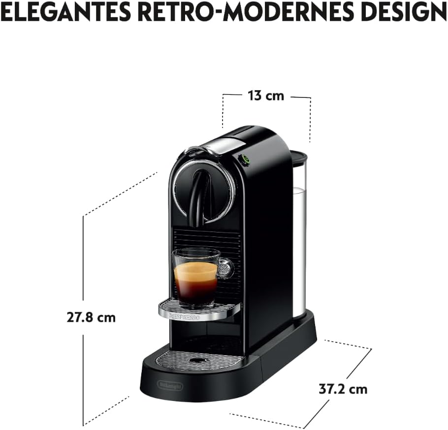 Thumbnail 3 de De Longhi CitiZ EN 167.B Kaffeemaschine 19 bar