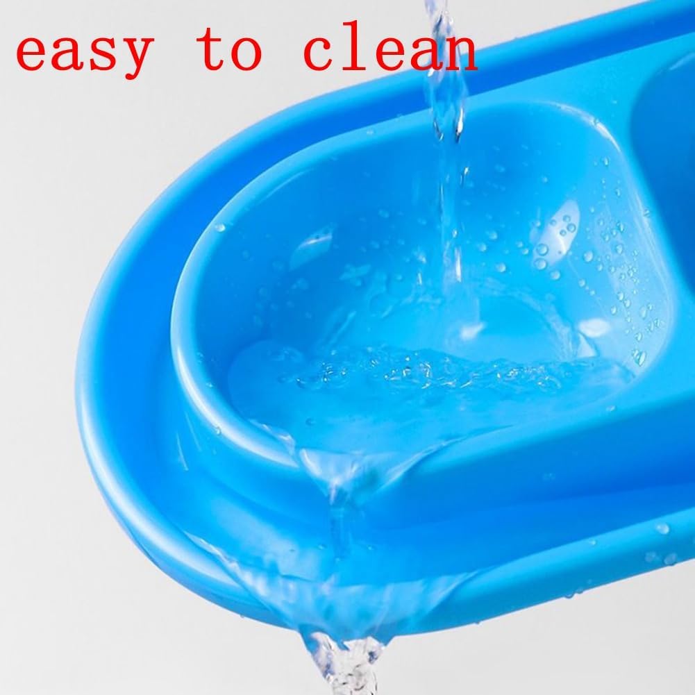 Thumbnail 6 de GRPET 2-in-1 Futternapf für Katzen & kleine Hunde – Ameisensicher, hellblau, Größe S