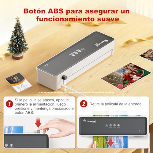 Thumbnail 5 de bonsaii L421-A Plastificadora A4 80-100 micrones 📠