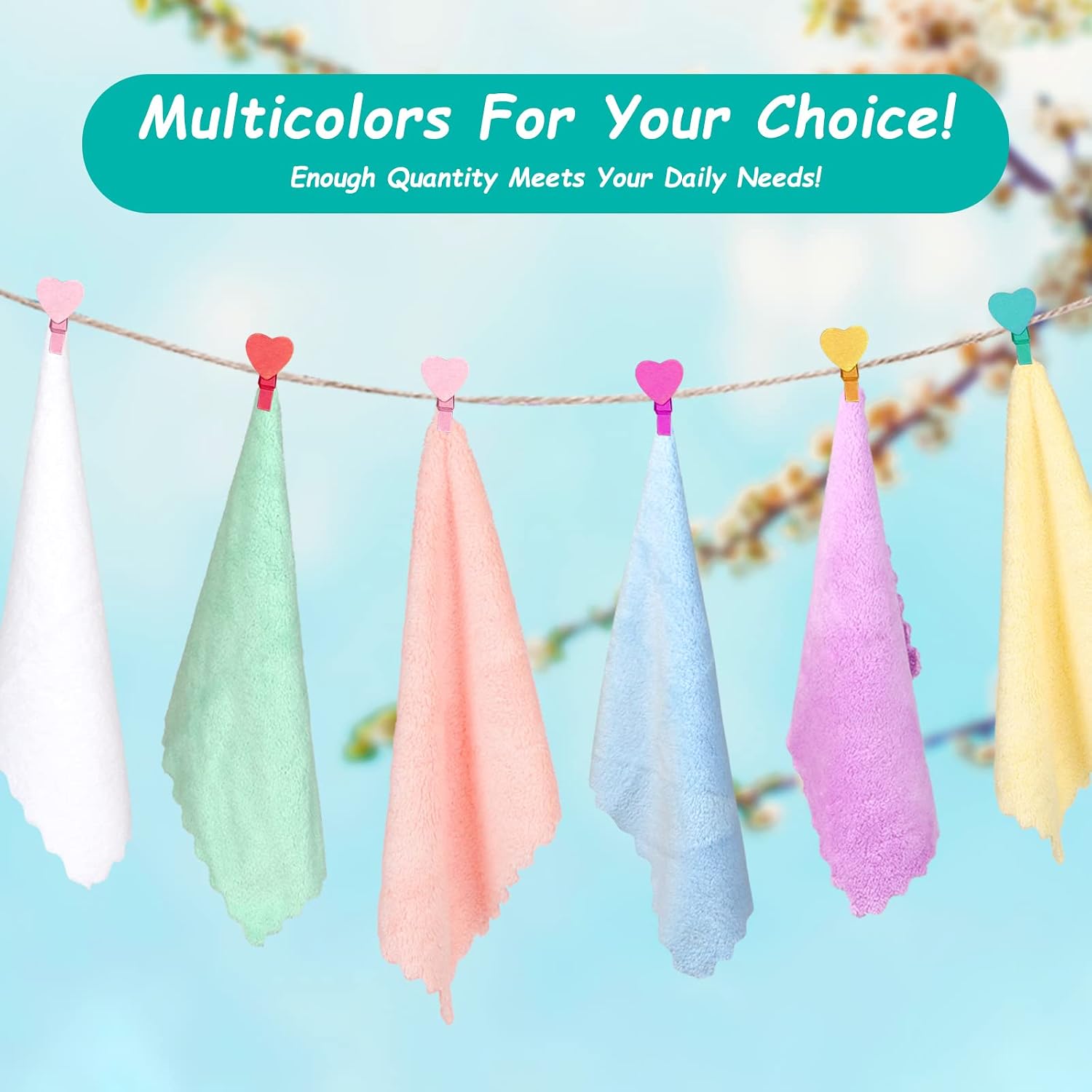Thumbnail 3 de HOMEXCEL Baby Washcloths 24 Pack