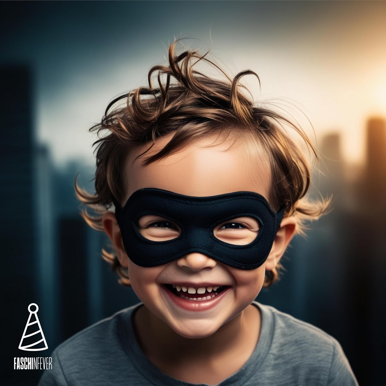 Detalle 2 de Bandit Zorro Augenmaske schwarz đźŽ