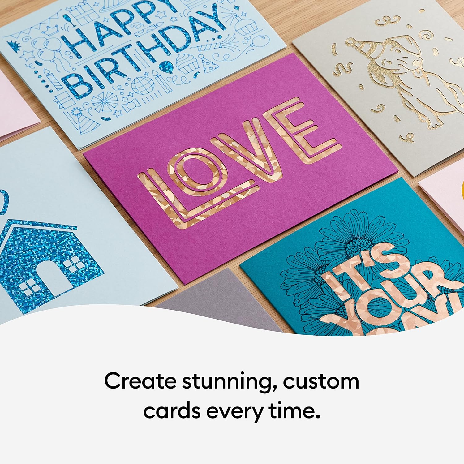 Thumbnail 4 de Cricut Chaway Cards Pastello per Tappetino Cartoncino 12 carte
