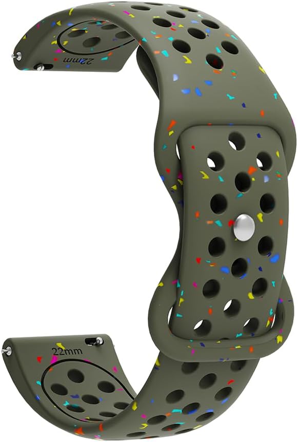 Detalle de Garmin Vivoactive 4 22mm breathable silicone strap