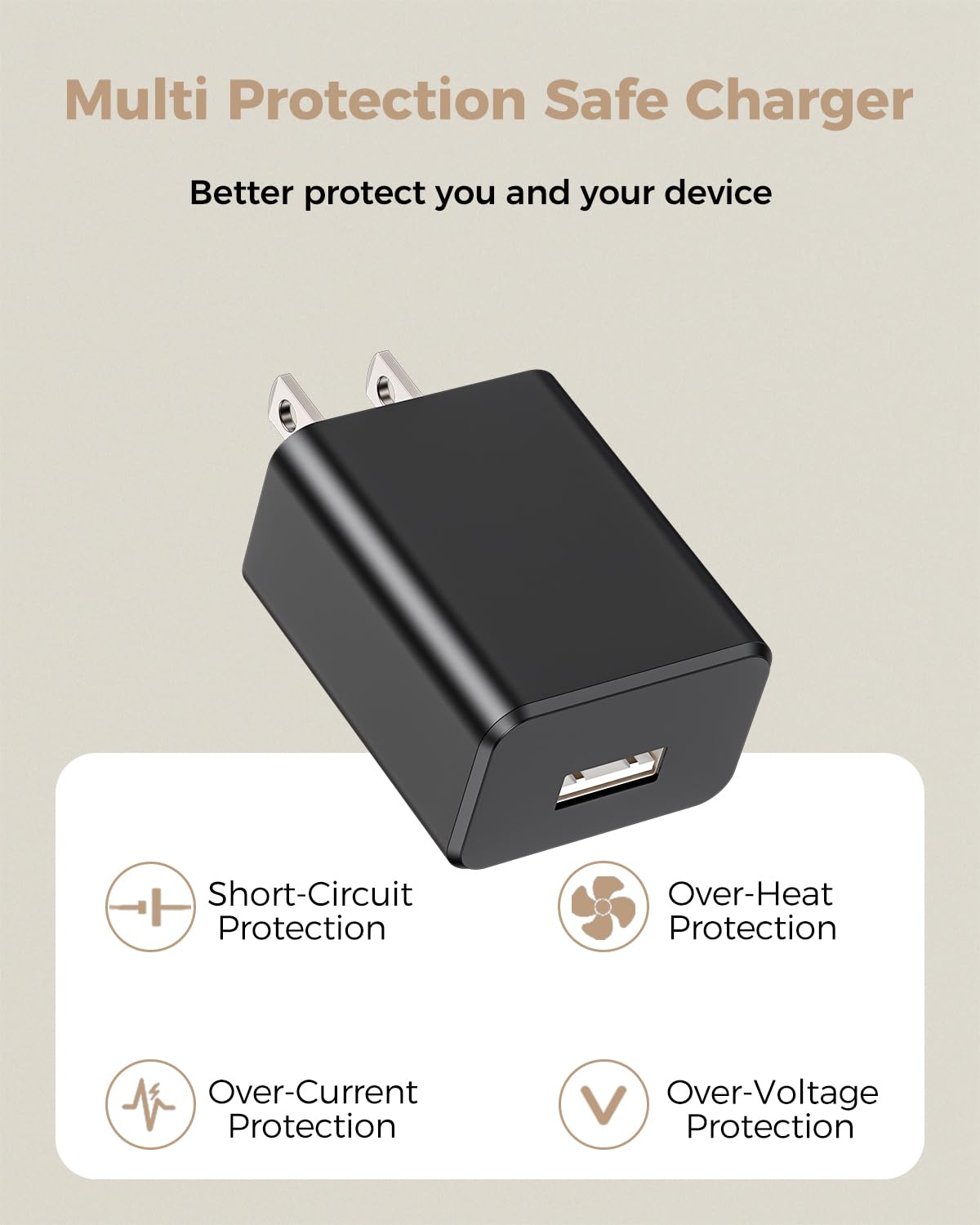 Thumbnail 5 de Watch Charger for Samsung Galaxy Watch with 3.3ft Magnetic USB A Charging Cable