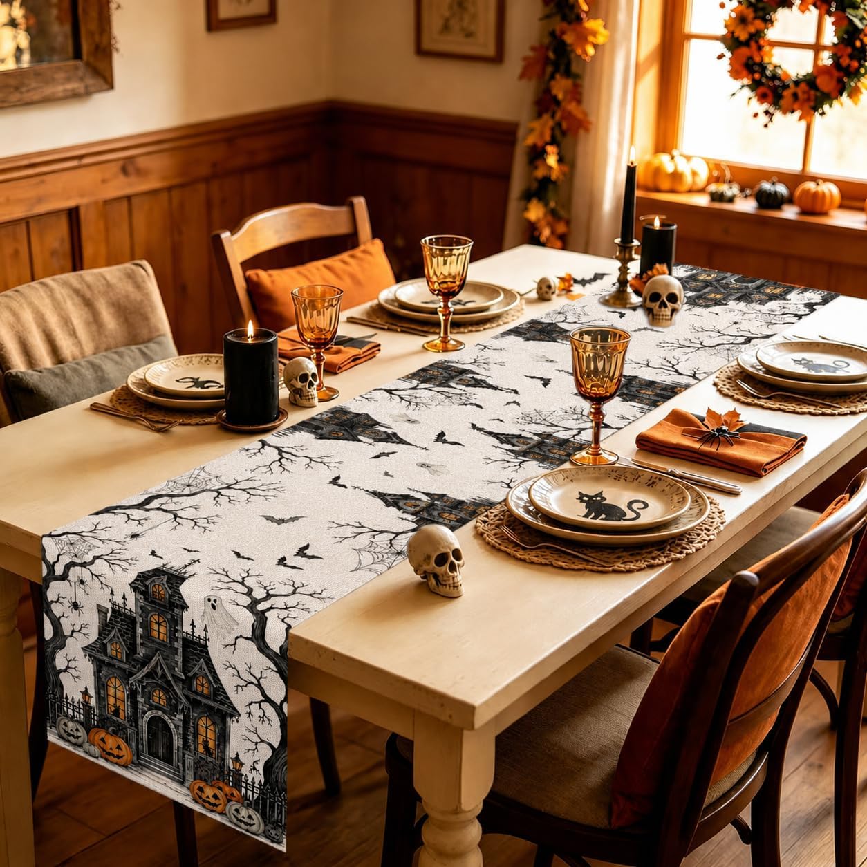 Thumbnail 5 de Halloween Table Runner 13 x 72 in