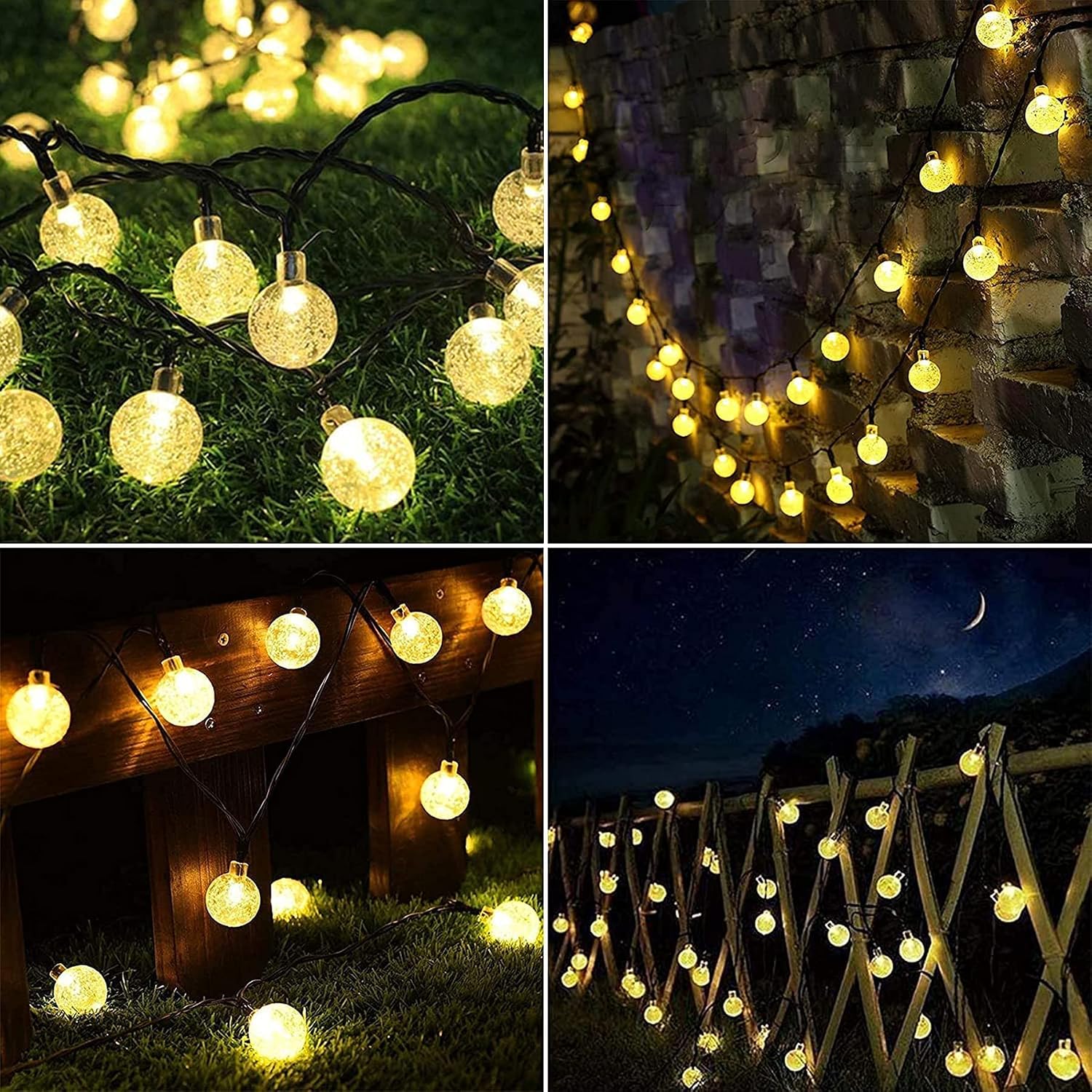 Detalle 2 de Garlocht solar garden lights 50 LED 7M