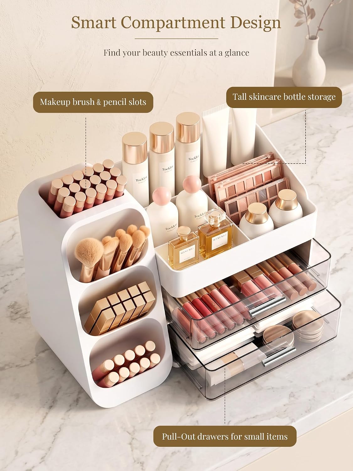 Detalle de Booklov Makeup Organizer, Acrylic
