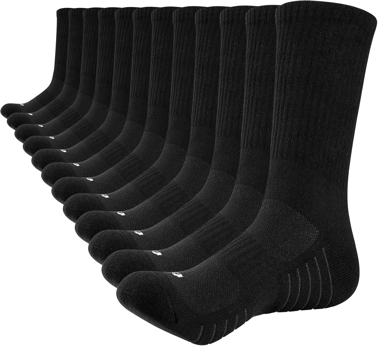 Thumbnail 4 de Lapulas Thermal Men’s Socks 6 Pairs Crew Cushioned Cotton for Outdoors