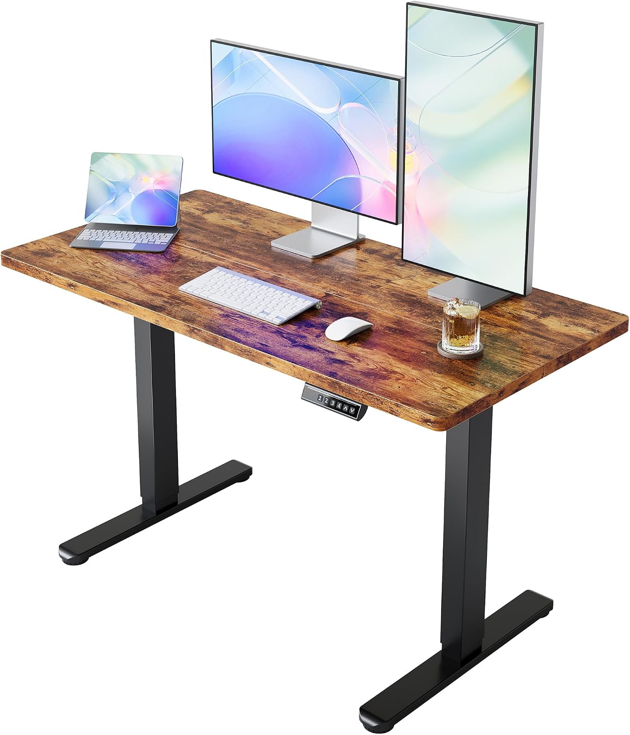 Detalle de HUANUO Electric Standing Desk, 43 x 24 Inches