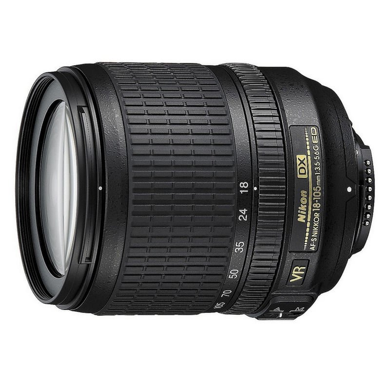 Detalle de Nikon AF-S DX NIKKOR 18-105mm f/3.5-5.6G ED VR: versatilidad y estabilización para DX