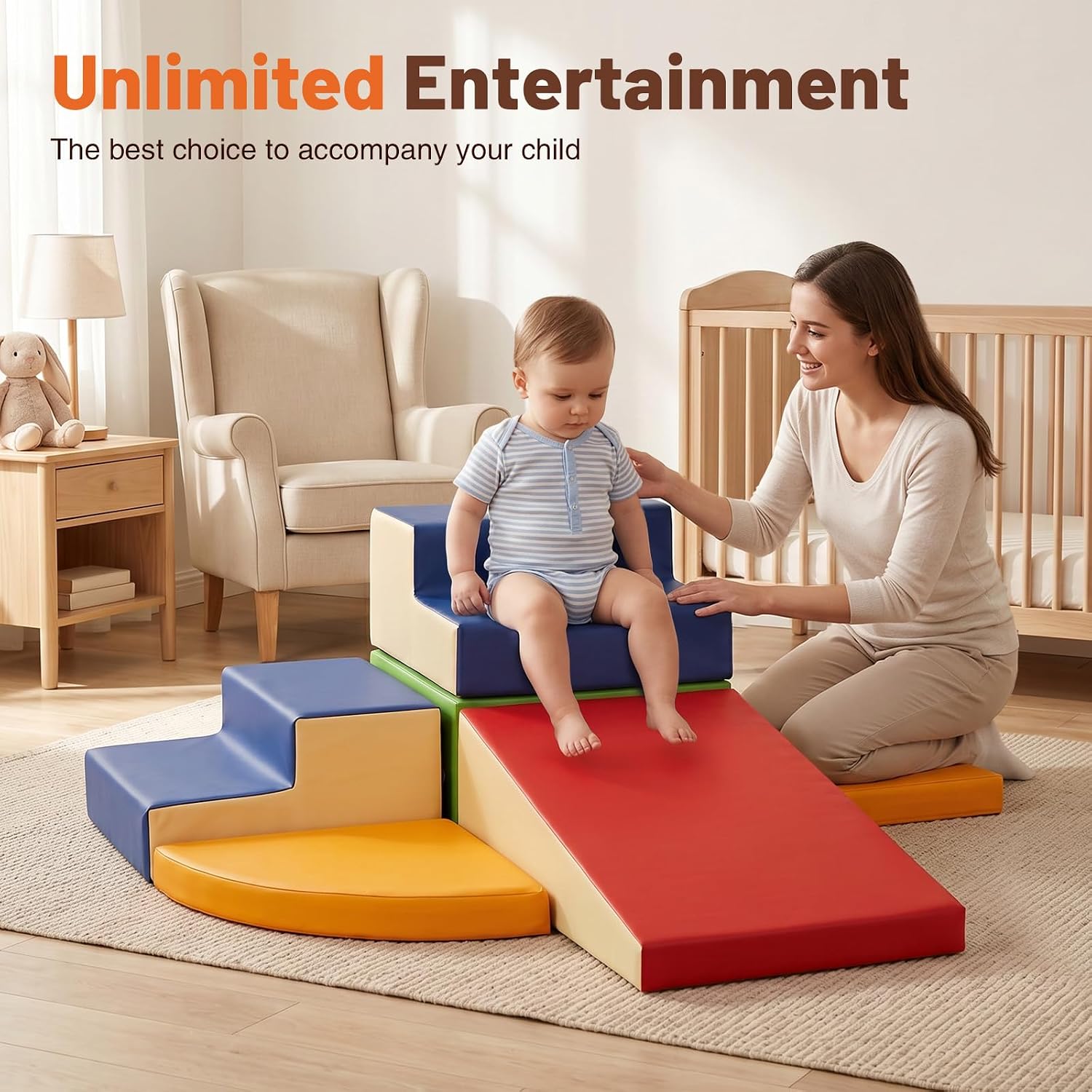 Thumbnail 5 de TODIBY Soft Foam Climbing Set 6-piece
