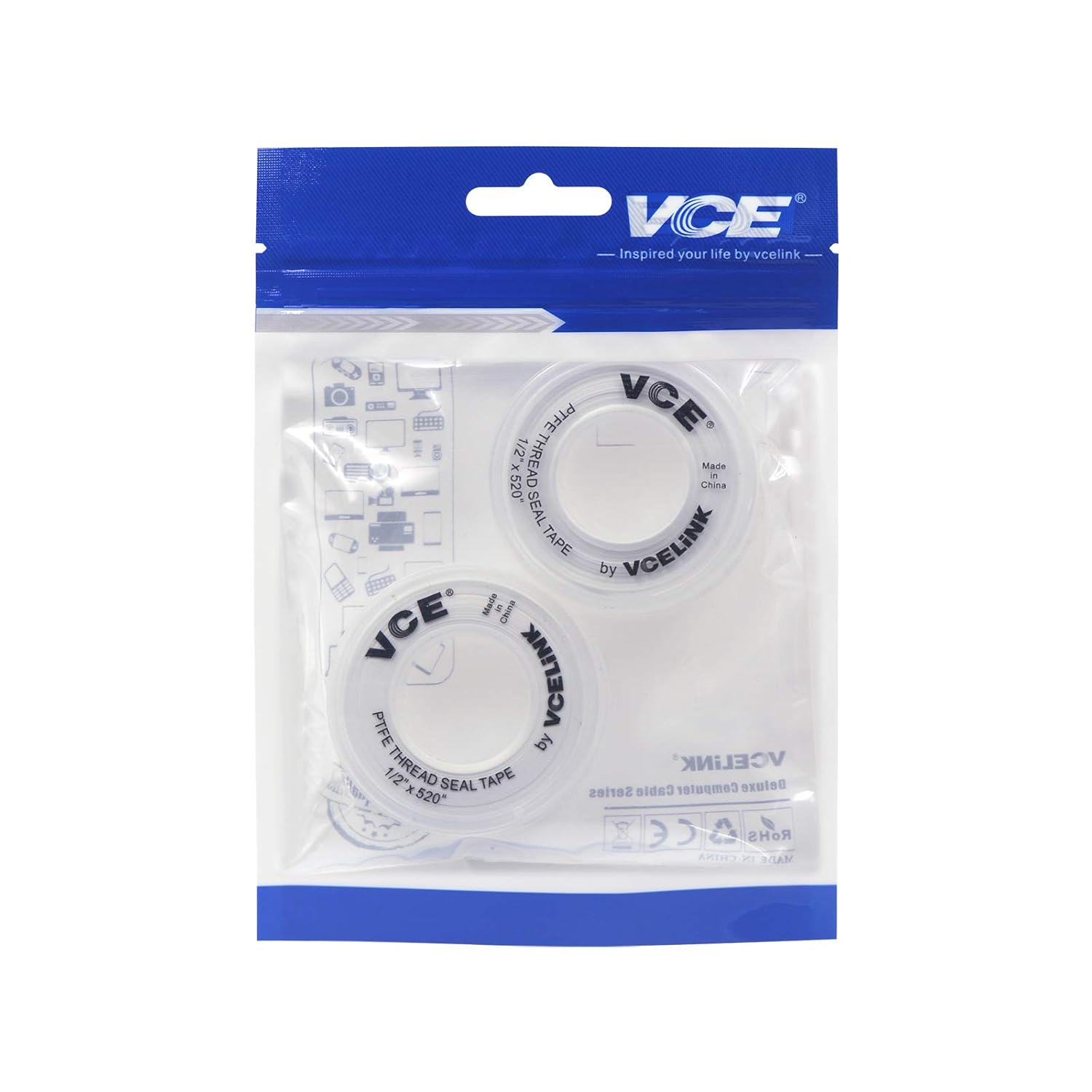 Thumbnail 6 de VCE Teflon Idraulico PTFE 12 mm