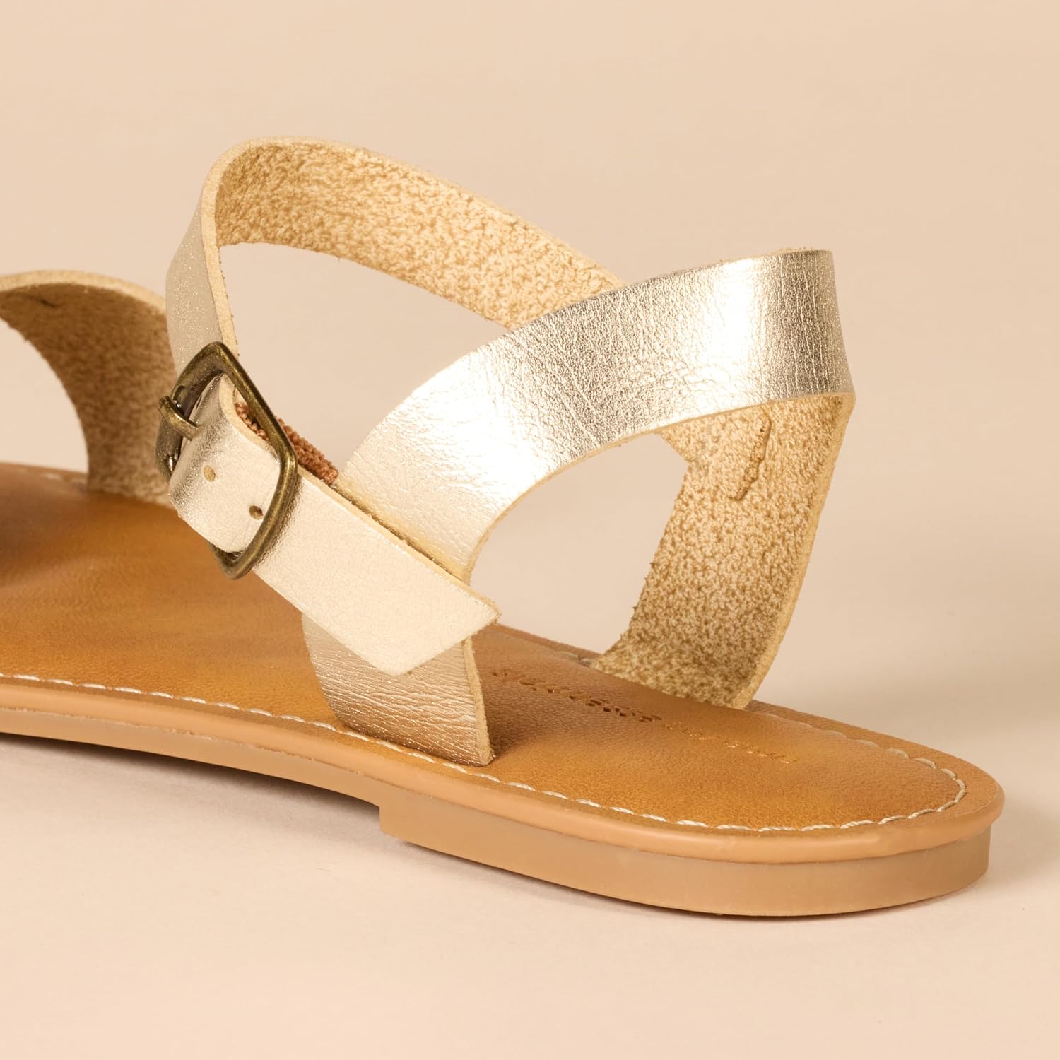 Thumbnail 1 de Amazon Essentials Women's Two Strap Buckle Sandal