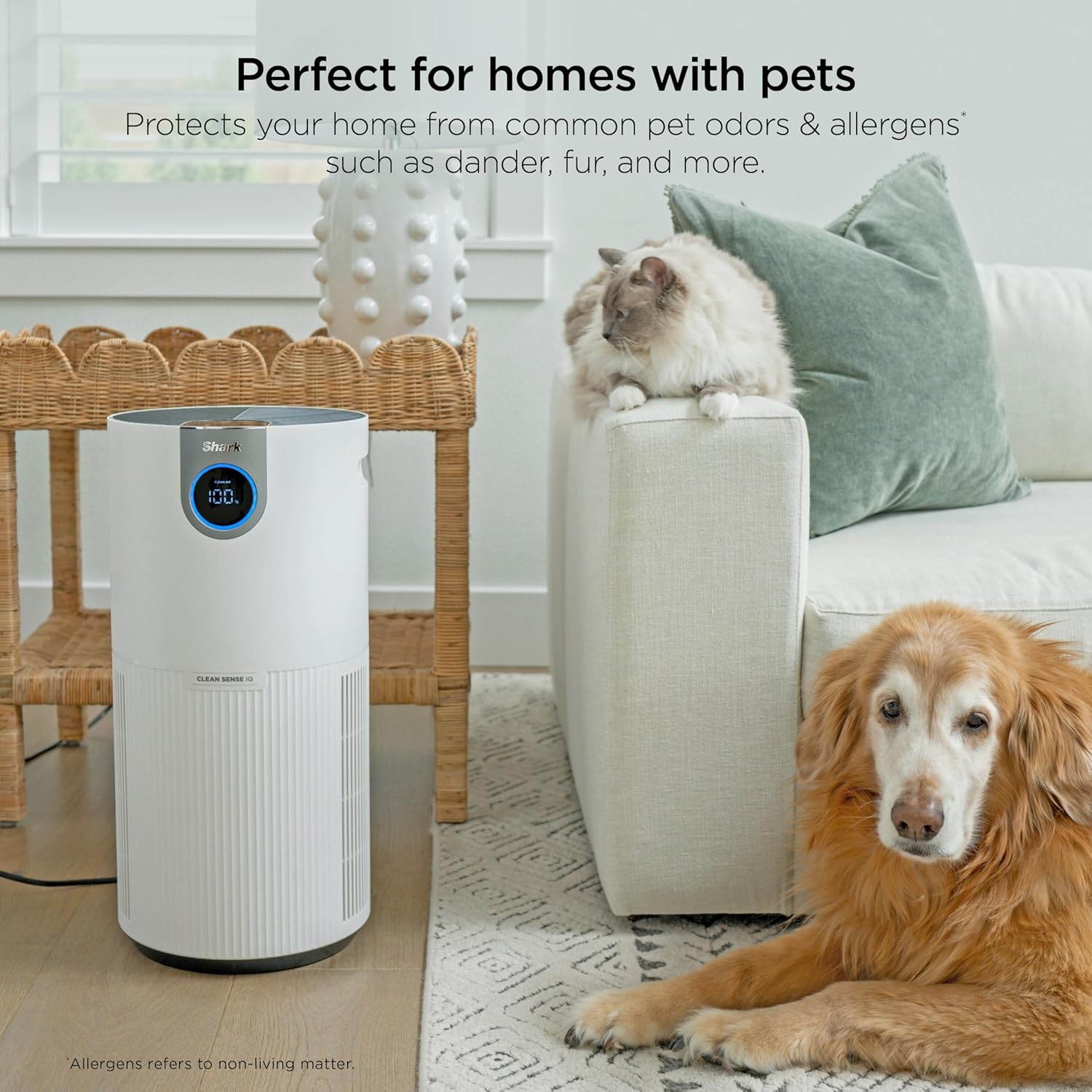 Thumbnail 3 de Shark HP201 HEPA Air Purifier 1000 sq ft