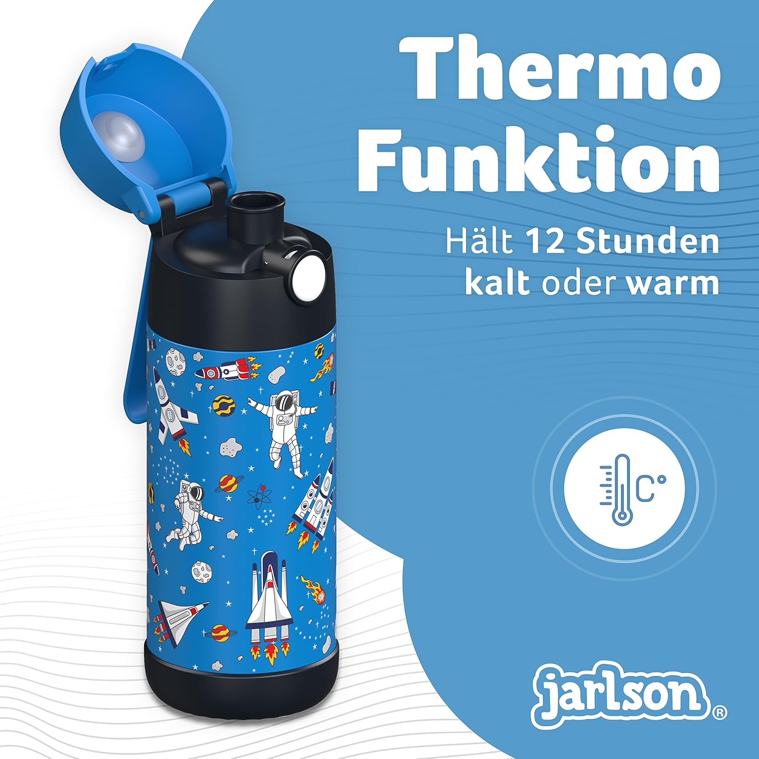 Detalle 2 de Jarlson MALI Trinkflasche 350 ml đ„€