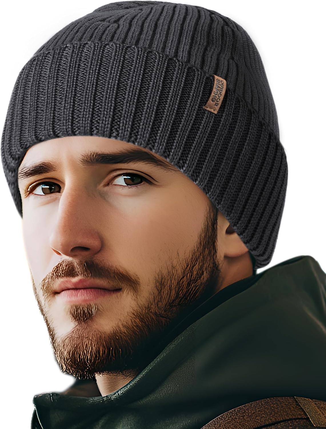 Thumbnail 4 de OUTDOOR SHAPING Merino Wool Beanie — Unisex Knit Hat 🧣