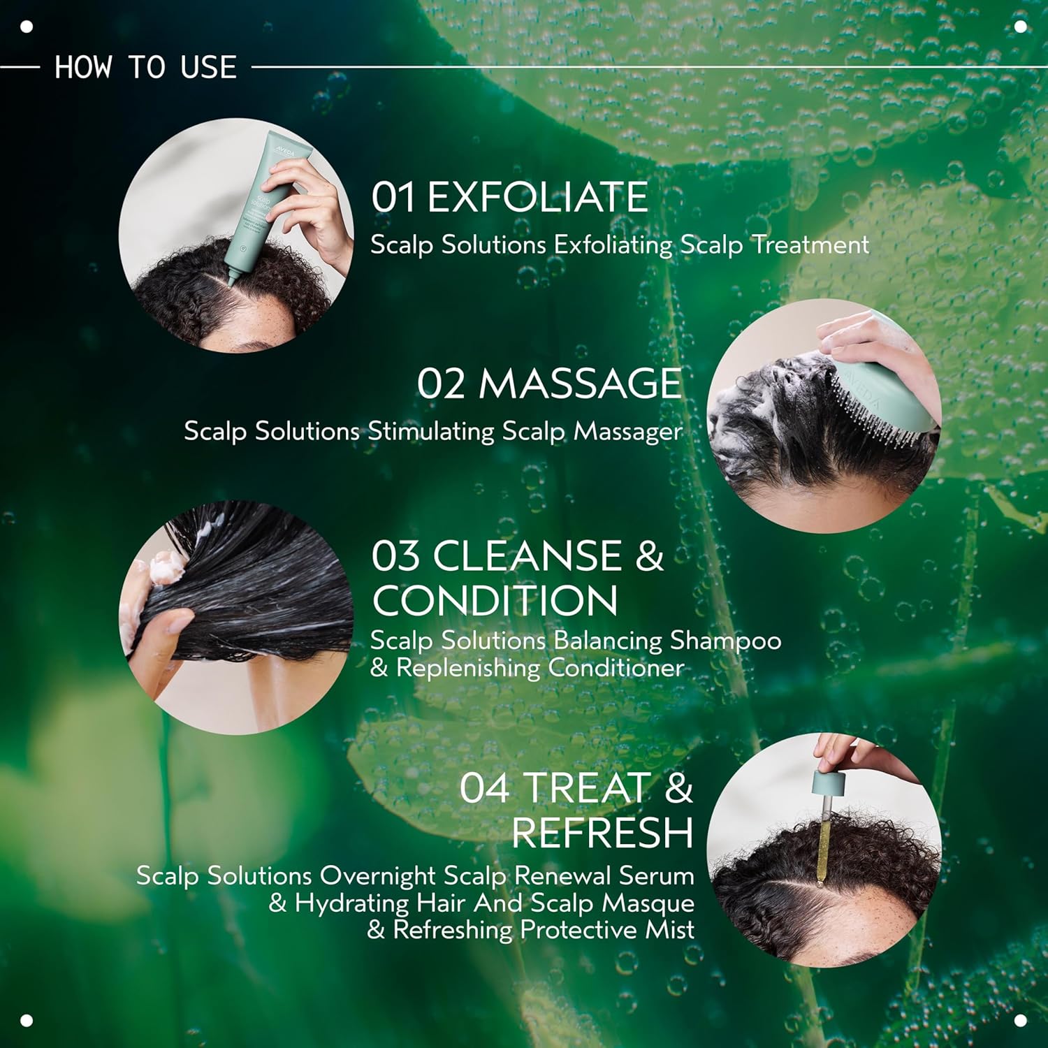 Thumbnail 4 de Aveda Scalp Solutions Overnight Scalp Renewal Serum (50ml) for balanced, soothed scalp skin