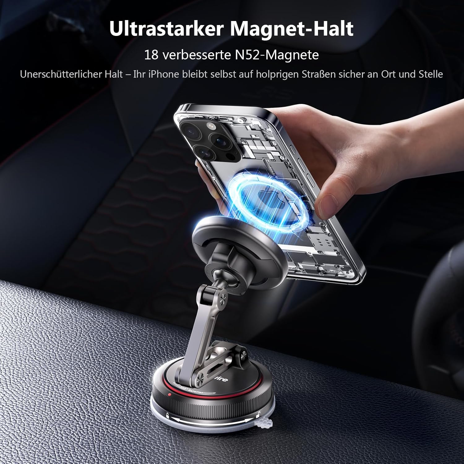 Thumbnail 1 de SYNCWIRE Magnetische Auto Handyhalterung 360°