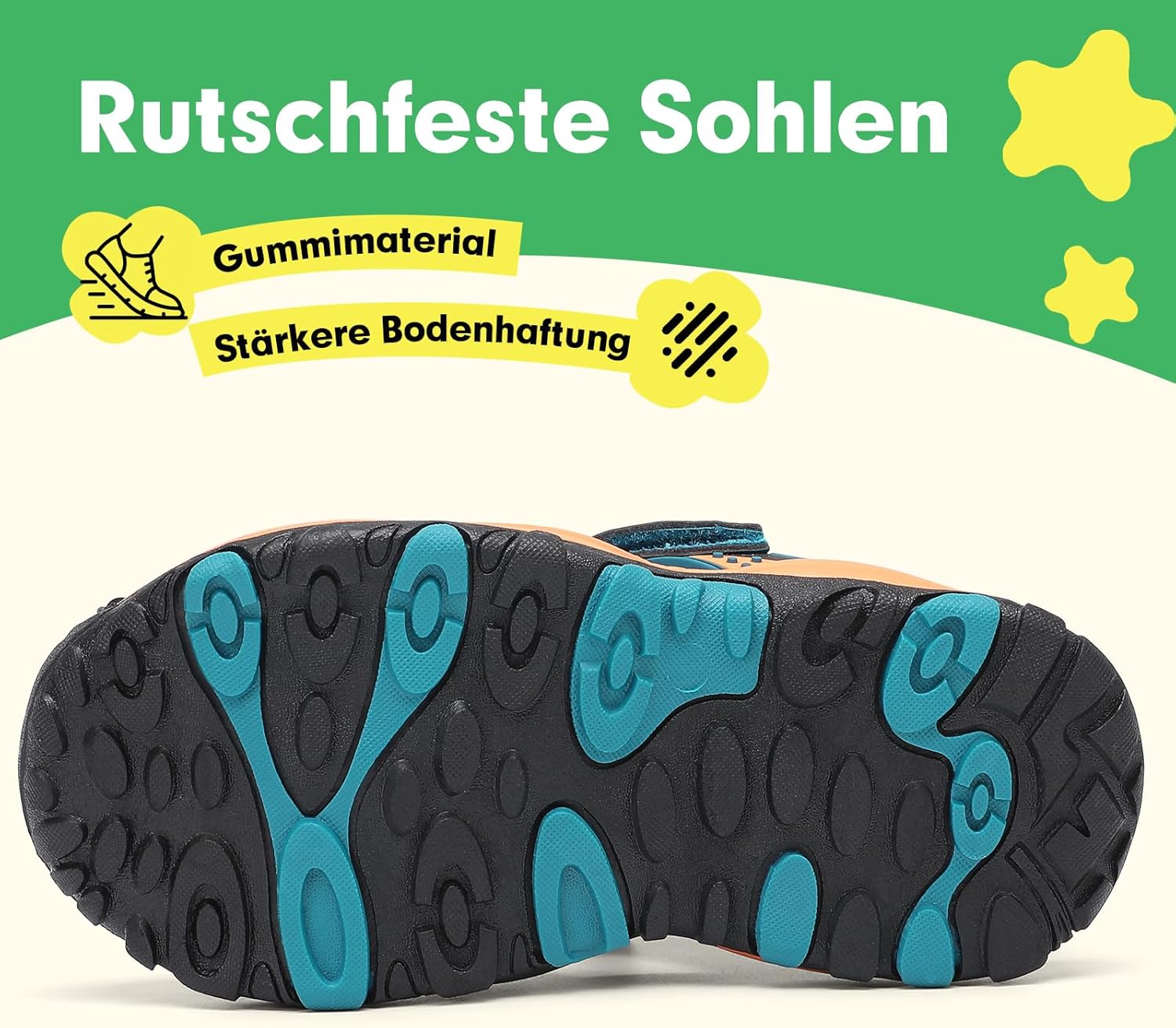 Thumbnail 3 de SAGUARO geschlossene Sandalen für Kinder – atmungsaktiv, gepolstert & griffig für Sommer-Trekking