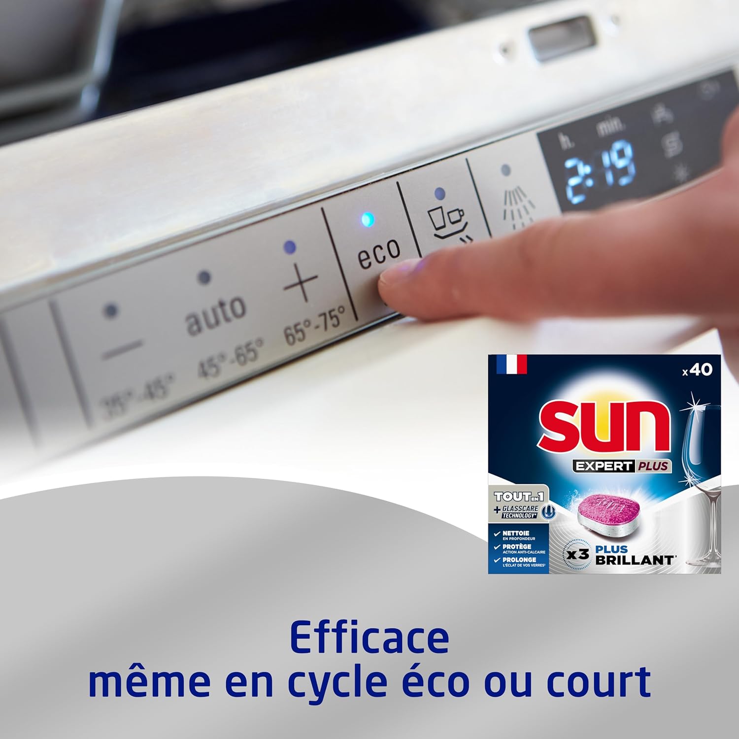 Thumbnail 6 de Sun - Tablettes Lave-Vaisselle Tout-en-1 Expert Brillance (42 pastilles)