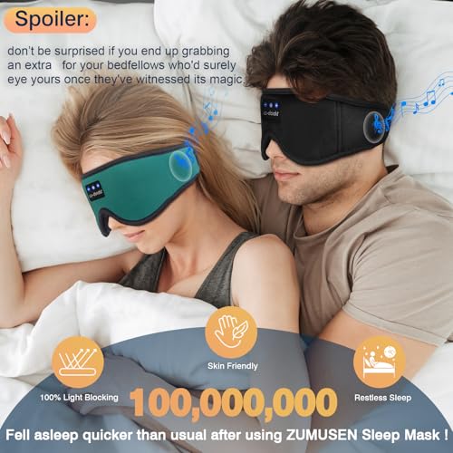 Thumbnail 6 de LC-dolida Bluetooth Sleep Eye Mask Headphones with 16+ Hour Battery and Total Blackout